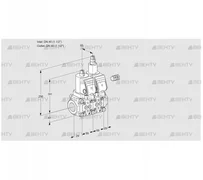 VCS2E40R/40R05NLWSR/PPPP/PPPP (88106770) Сдвоенный газовый клапан Kromschroder