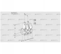 VCS1E25R/25R05NNWR3/PPPP/PPPP (88100264) Сдвоенный газовый клапан Kromschroder