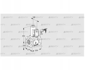 VAS8100F05NQB/PP/PP (88203723) Газовый клапан Kromschroder