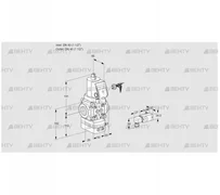 VAD240R/NWSR-50A (88034183) Газовый клапан с регулятором давления Kromschroder