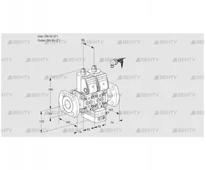 VCG3E50F/50F05NGEWR/PPPP/PPPP (88103065) Клапан с регулятором соотношения Kromschroder