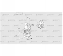 VAD1-/25R/NW-50A (88010997) Газовый клапан с регулятором давления Kromschroder