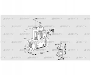 VCS665F05NNWRB/2-P3/PPMP (88204297) Сдвоенный газовый клапан Kromschroder