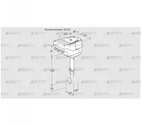 IBH50Z01A/20-07W2T (88301145) Дроссельная заслонка Kromschroder