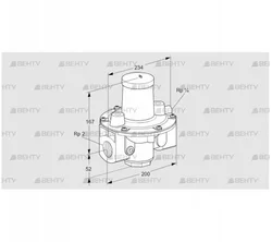 GDJ 50R04-0LZ (03155055) Регулятор давления Kromschroder