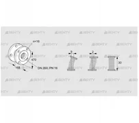 EKO 350F10P (03262075) Газовый компенсатор Kromschroder