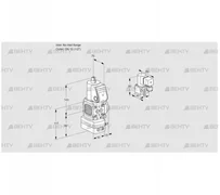 VAD1-/15R/NW-50B (88032706) Газовый клапан с регулятором давления Kromschroder