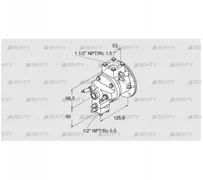 TJ28.0015-A1AMATNA6C9WSB0 (85401283) Газовая горелка Kromschroder