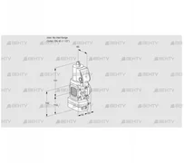 VAD2T-/40N/NKGR-25A (88033972) Газовый клапан с регулятором давления Kromschroder