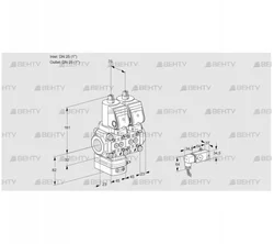 VCD1T25N/25N05D-25NQSR/1--2/PPPP (88105512) Регулятор давления Kromschroder