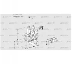 VCD2E40R/40R05ND-50WR/4-PP/PPPP (88103763) Регулятор давления Kromschroder