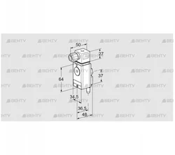 DG 300VC4-6W (84448971) Датчик-реле давления газа Kromschroder