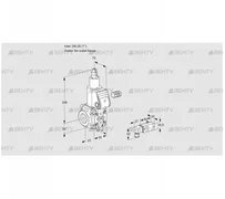 VAS125/-R/LW (88005190) Газовый клапан Kromschroder