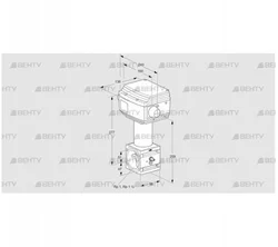 RV 2/EML05W60S1V (86060950) Регулирующий клапан Kromschroder