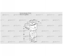 IBG40/25W05/20-60Q3E (88301141) Дроссельная заслонка Kromschroder