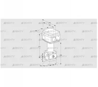 RV 2/YML10Q60E (86060592) Регулирующий клапан Kromschroder