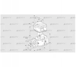 RVS 50/KF05W60S1-3 (86060250) Регулирующий клапан Kromschroder