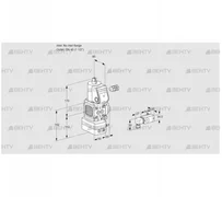 VAD2-/40R/NW-100A (88034717) Газовый клапан с регулятором давления Kromschroder