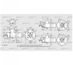 BIO 140HBL-200/135-(44E)E (84099945) Газовая горелка Kromschroder