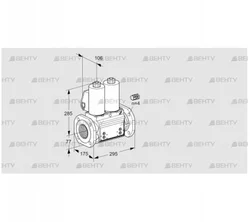 VCS665F05NNKL3B/PPPP/PPPP (88204017) Сдвоенный газовый клапан Kromschroder