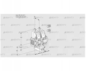 VCD1E20R/20R05FND-50VWR3/PPPP/PPPP (88101308) Регулятор давления Kromschroder