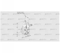 VAS110R/NQSR (88016400) Газовый клапан Kromschroder