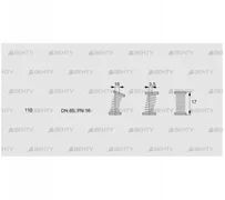 EKO 65F-Z (03262067) Газовый компенсатор Kromschroder