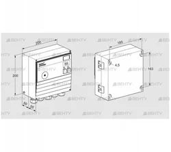 BCU460-3/1L25W8GB (88613554) Блок управления горением Kromschroder