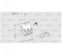 VCS1E15R/15R05NNWL/PPPP/3--3 (88103296) Сдвоенный газовый клапан Kromschroder