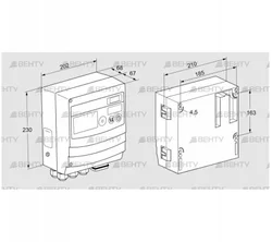 BCU465W8P6C0D0000K1E1-/LM400WF3O0E1- (88680103) Блок управления горением Kromschroder