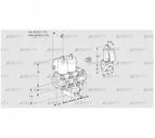 VCH2E40R/40R05NHEVWL3/BSPP/PPPP (88107699) Клапан с регулятором расхода Kromschroder