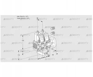 VCD2E40F/40F05FND-25VWR3/PPPP/PPPP (88101330) Регулятор давления Kromschroder