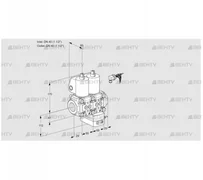 VCG2E40R/40R05NGEWL/PPPP/PPPP (88100022) Клапан с регулятором соотношения Kromschroder