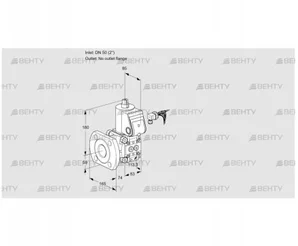 VAS350/-F/NK (88017755) Газовый клапан Kromschroder