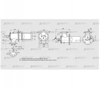 ZIC 200HML-100/135-(41)D (84277624) Газовая горелка Kromschroder