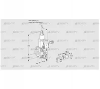 VAS350/-R/LW (88003107) Газовый клапан Kromschroder