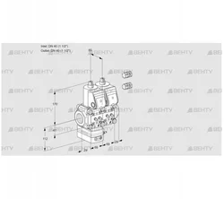 VCD2E40R/40R05D-25NWR3/MMMM/PPPP (88105363) Регулятор давления Kromschroder