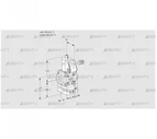 VAG125R/NQAN (88030622) Газовый клапан с регулятором соотношения Kromschroder