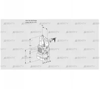 VAD1-/15R/NW-25B (88028675) Газовый клапан с регулятором давления Kromschroder