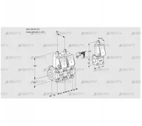 VCS3E50R/40R05NNWR/PPPP/PPBS (88103984) Сдвоенный газовый клапан Kromschroder