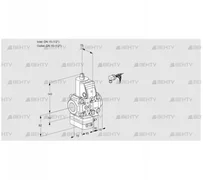 VAH1E15R/15R05HEVWR/PP/PP (88102606) Клапан с регулятором расхода Kromschroder