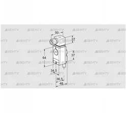 DG 60VC4-6WG (84448282) Датчик-реле давления газа Kromschroder