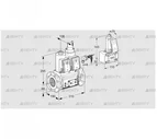 VCS780F05NLWRE/PPPP/PPB- (88205056) Сдвоенный газовый клапан Kromschroder