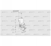 VAG1-/20R/NKGLAE (88020285) Газовый клапан с регулятором соотношения Kromschroder