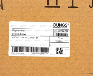 Электромагнитный клапан, одноступенчатый Dungs MVDLE 215/5