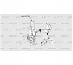 VAS1-/20R/NW (88005224) Газовый клапан Kromschroder