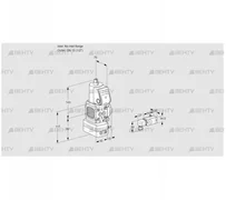 VAD1-/15R/NW-100B (88032227) Газовый клапан с регулятором давления Kromschroder