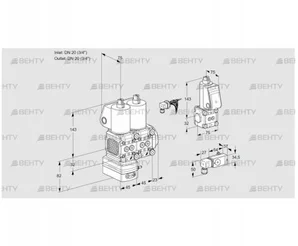 VCD1E20R/20R05FD-50NWL/PPZS/2-PP (88105215) Регулятор давления Kromschroder