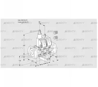 VCG3E50F/50F05LGEWR3/PPPP/PPPP (88106666) Клапан с регулятором соотношения Kromschroder