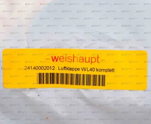 Воздушная заслонка Weishaupt, 24140002012